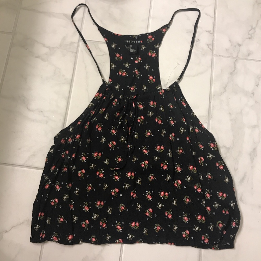 Forever 21 Festival Cropped Shirt